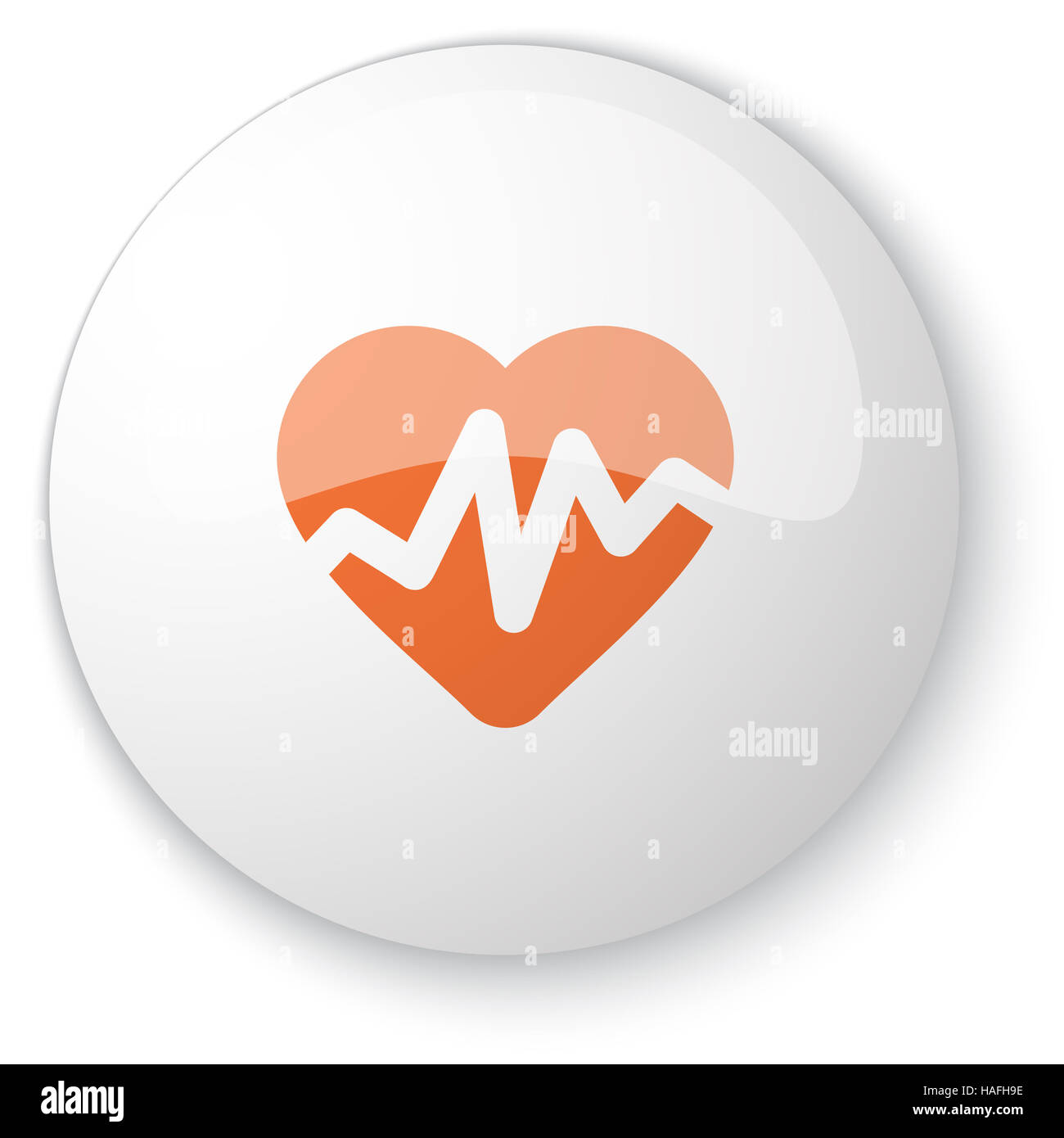 Orange ecg line Cut Out Stock Images & Pictures Alamy