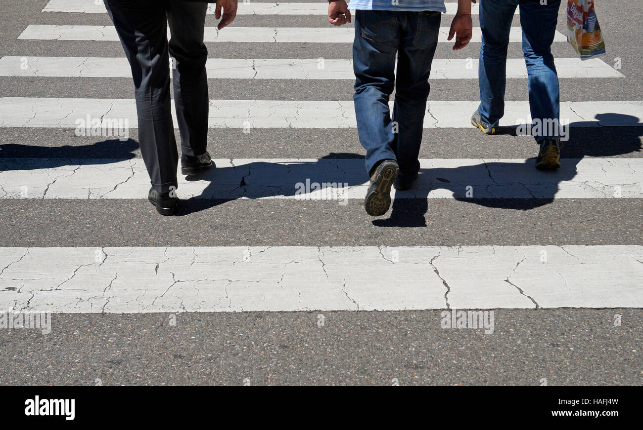 Zebra crossing hi-res stock photography and images - Alamy
