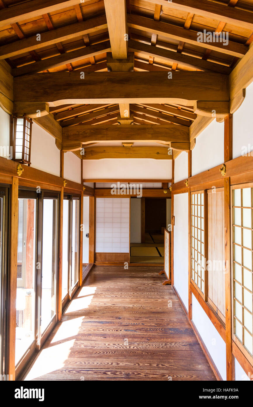 Japan Tatsuno Castle Asagiri Jo Keirozan Jo Interior Of