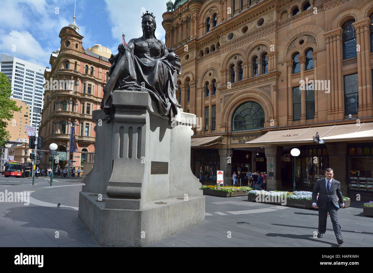 Queen Victoria Statue Sydney High Resolution Stock Photography and