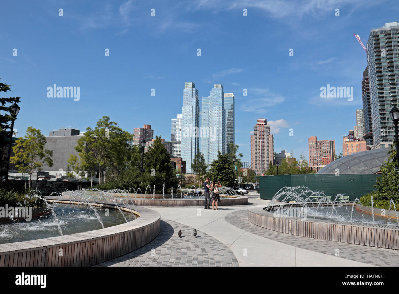 Part of the Hudson Yards Redevelopment Project in Hells Kitchen