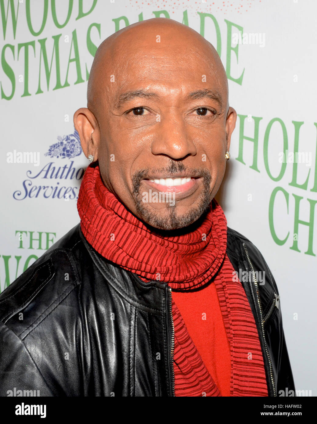 Montel Williams arrives at the 85th Annual Hollywood Christmas Parade in Hollywood on Hollywood Boulevard on November 27, 2016. Stock Photo