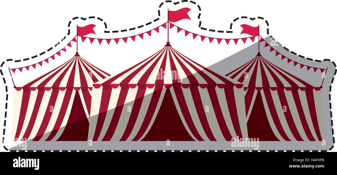 Circus tent festival Stock Vector Image & Art - Alamy