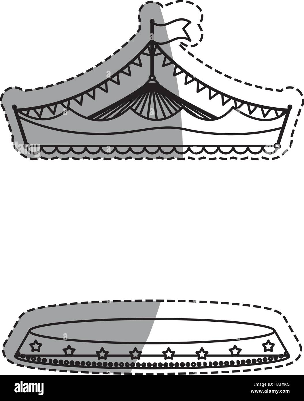 Circus tent festival Stock Vector Image & Art - Alamy