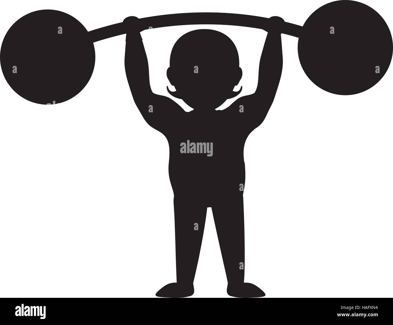 Strongman circus cartoon Stock Vector Image & Art - Alamy