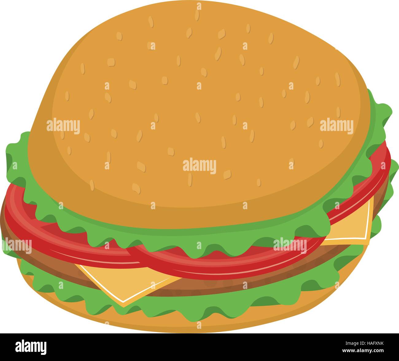 Hamburger fast food Stock Vector Image & Art - Alamy