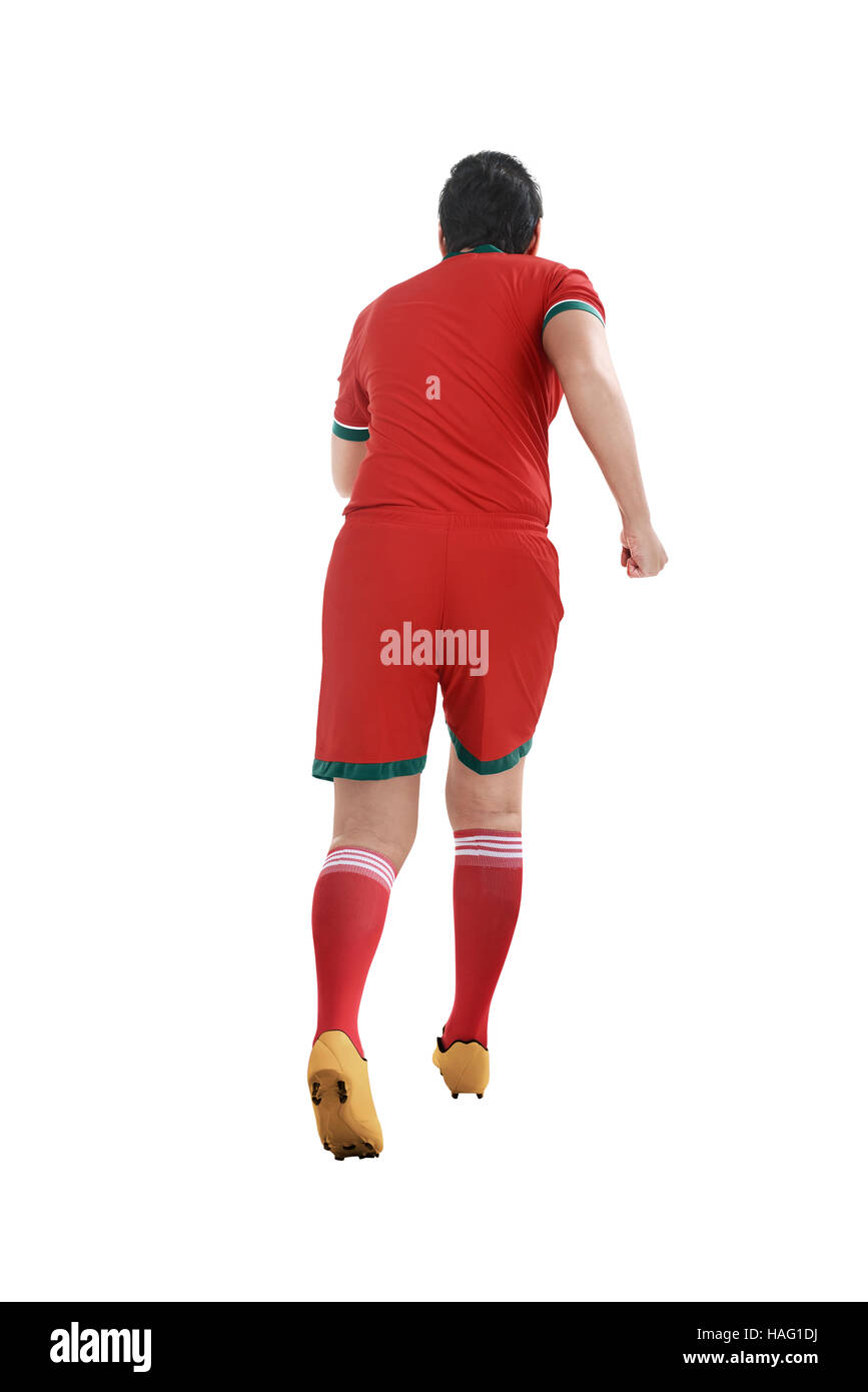 Soccer Player Man Isolated Stock Photo - Download Image Now