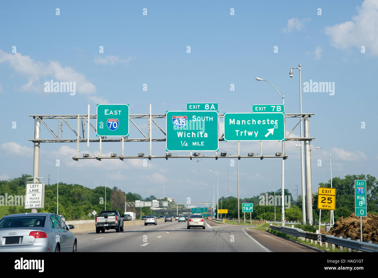Interstate highway signs hires stock photography and images Alamy