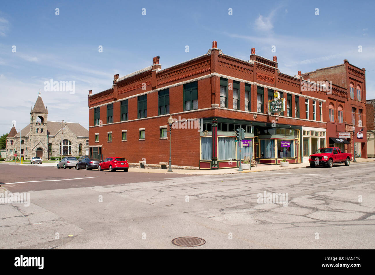 Historic Downtown Sedalia Missouri USA Stock Photo Alamy Historic Downtown Sedalia Missouri USA Stock Photo Alamy