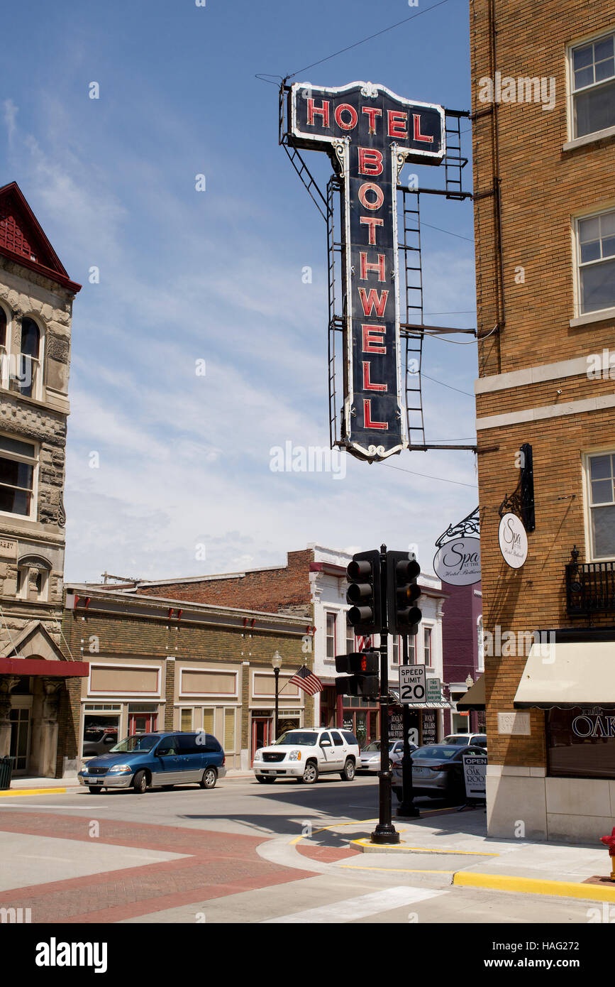 The Bothwell Hotel located on the corner of South Ohio Avenue and East 4th Street, Sedalia