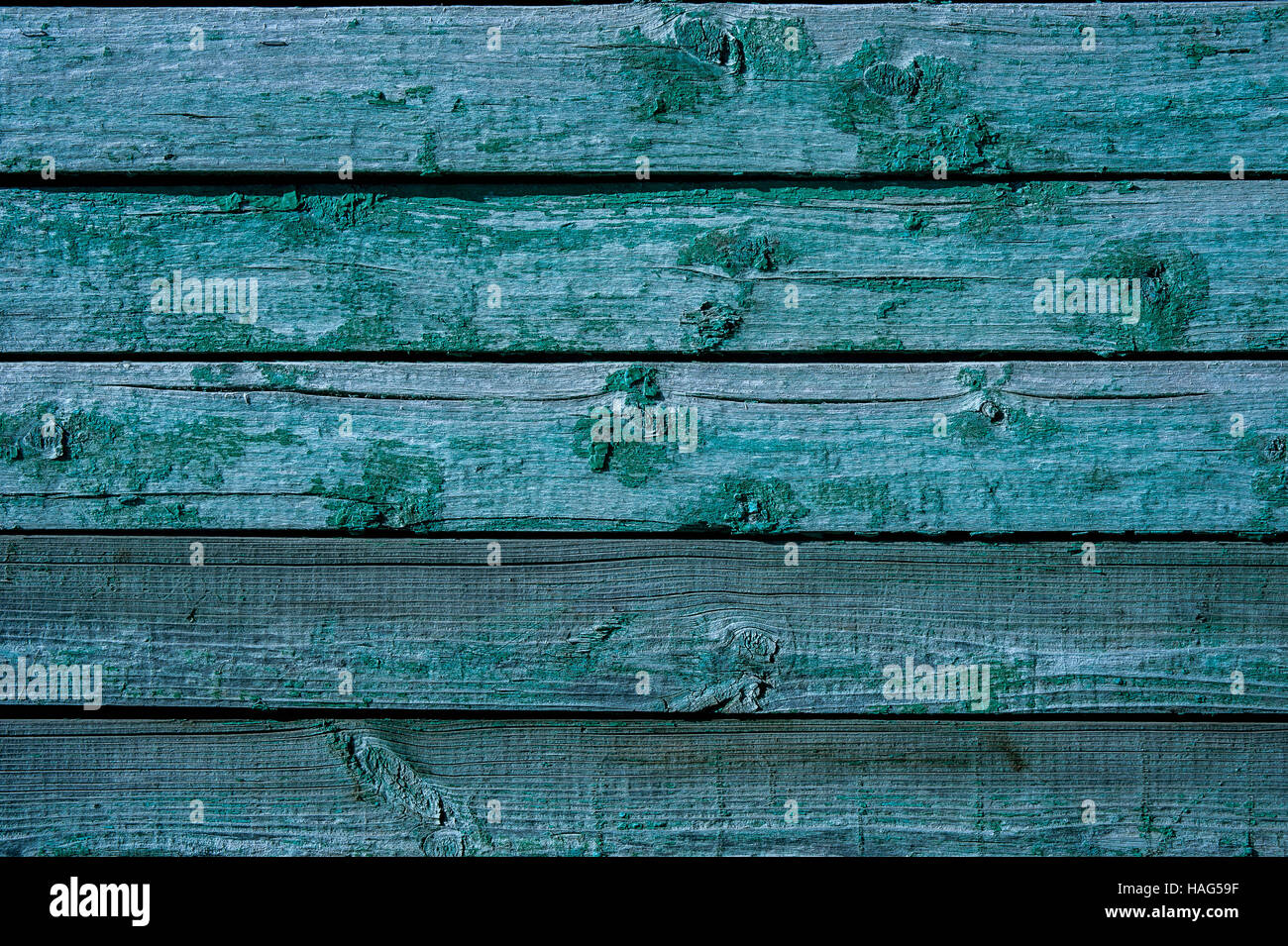 a wood texture with peeling turquoise paint Stock Photo - Alamy