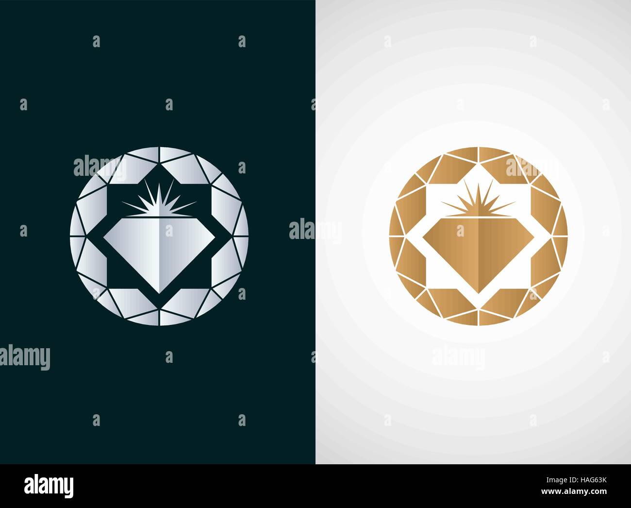 Diamond logo vector icon design Stock Vector Image & Art - Alamy