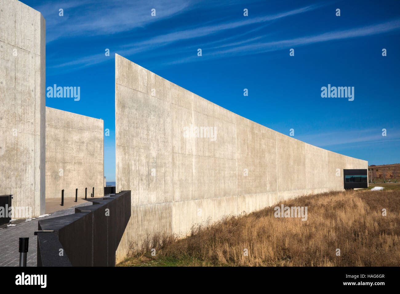 Shanksville, Pennsylvania The visitor center complex at the Flight 93