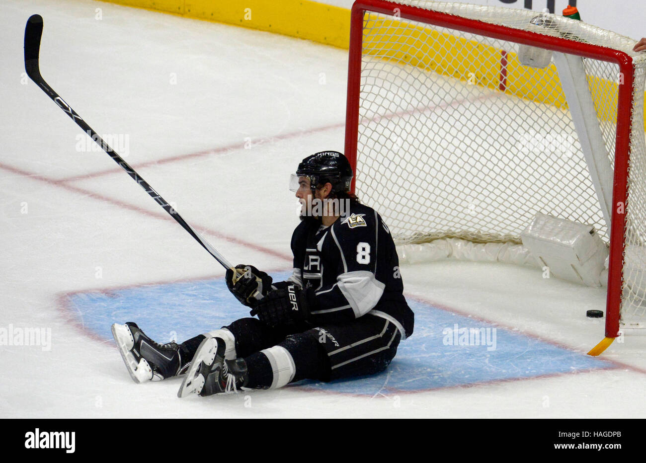 Download wallpapers Drew Doughty, abstract art, hockey players