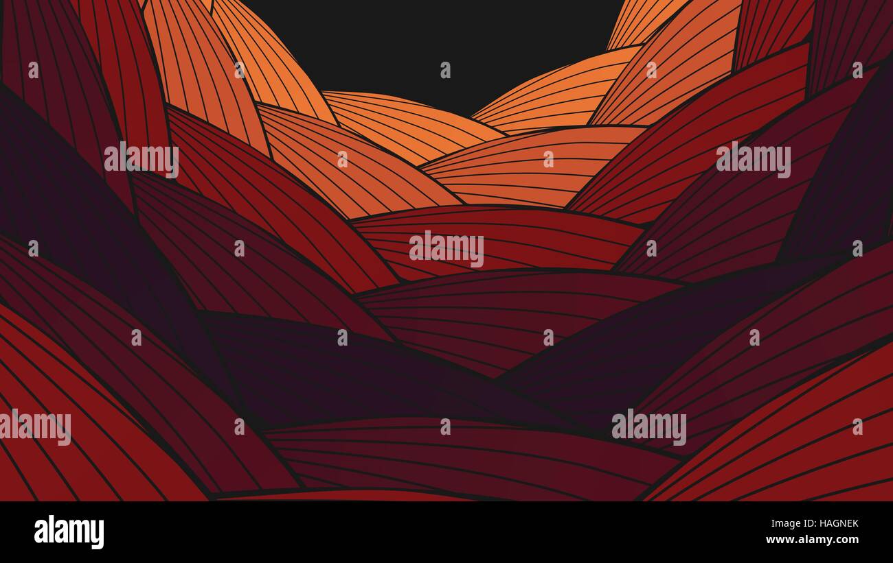 Abstract Wave Background - Vector Illustration Stock Vector Image & Art ...