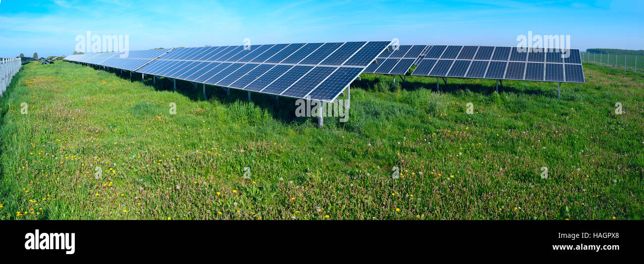 Photovoltaic solar cell Stock Photo