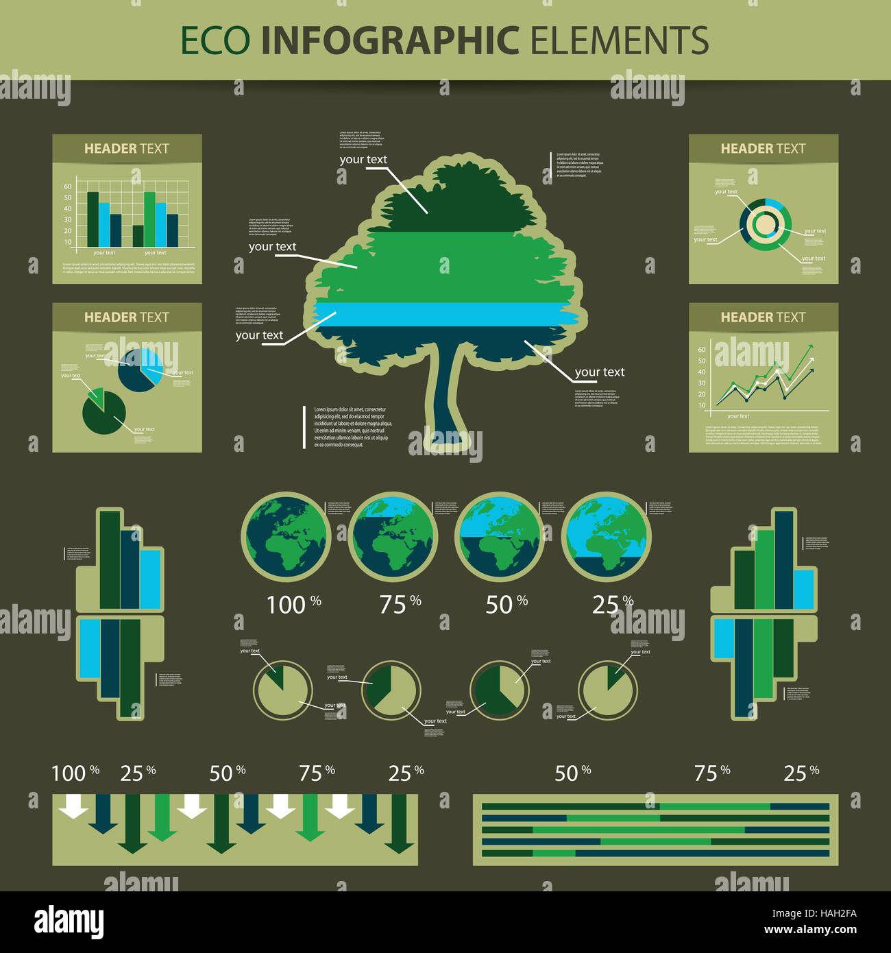 Vector set of infographic elements Stock Vector Image & Art - Alamy