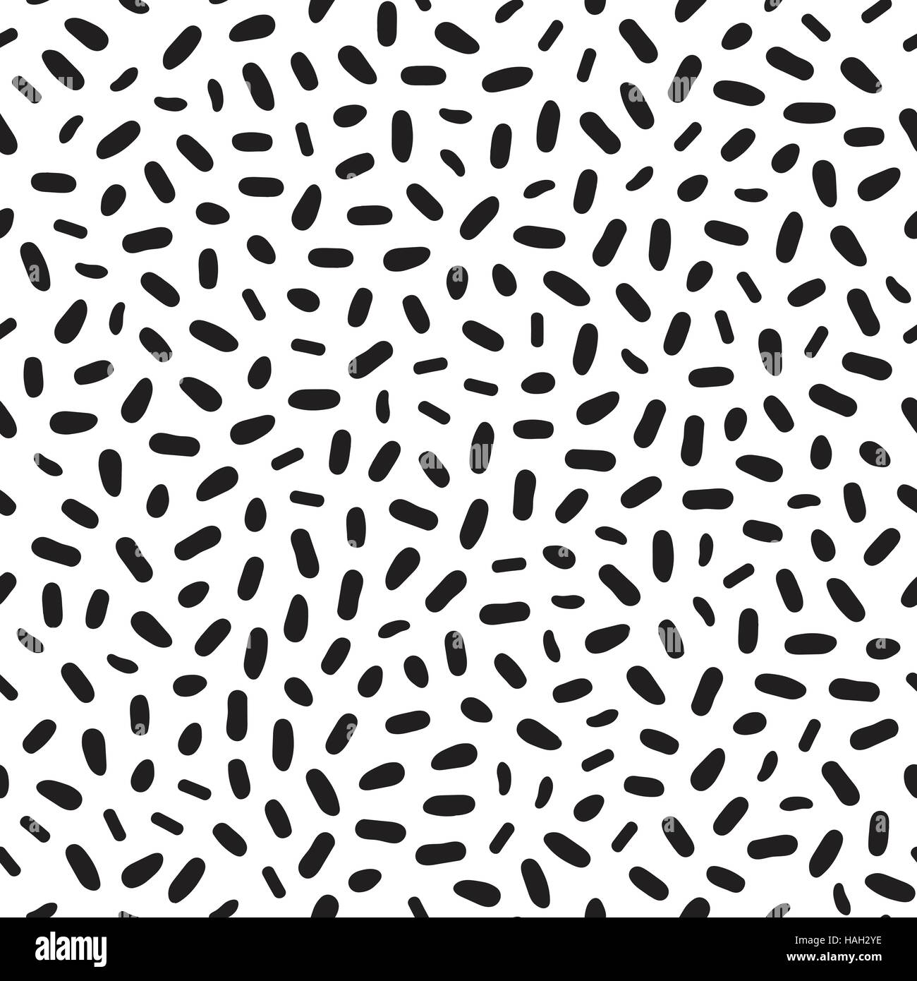 Pattern seamless simple background. Fashion 80-90s. Black and white texture Stock Vector