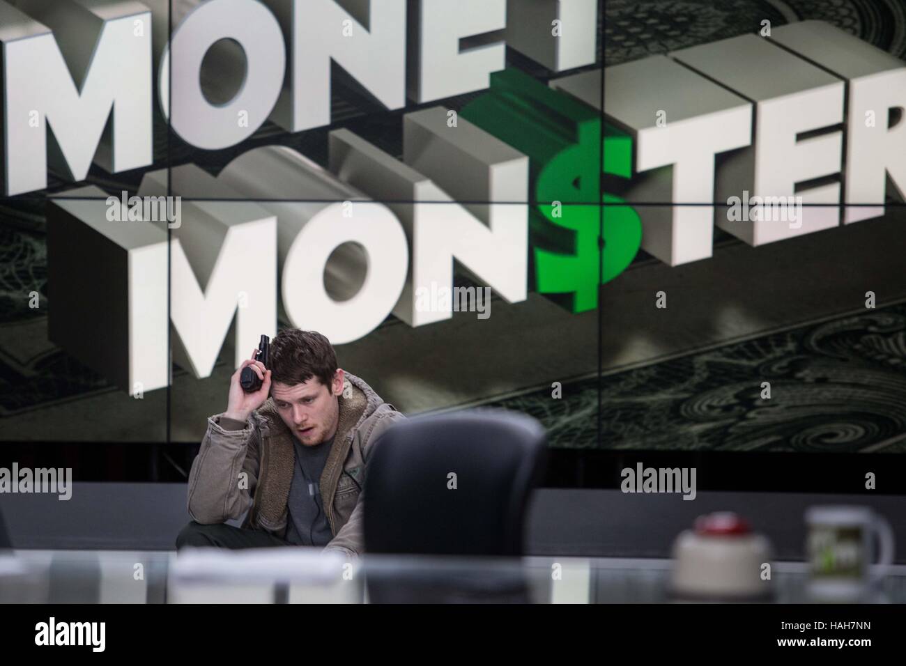 Money Monster Year : 2016 USA Director : Jodie Foster Jack O'Connell Stock Photo