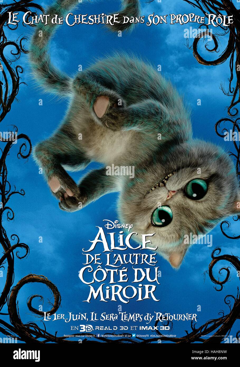 Alice through the looking glass movie hi-res stock photography and images -  Alamy