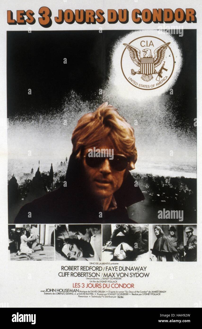 The Three Days Of The Condor Year 1975 Usa Director Sydney Pollack Movie Poster Fr The Three Days Of The Condor Year 1975 Usa Director Sydney Pollack Movie Poster Fr