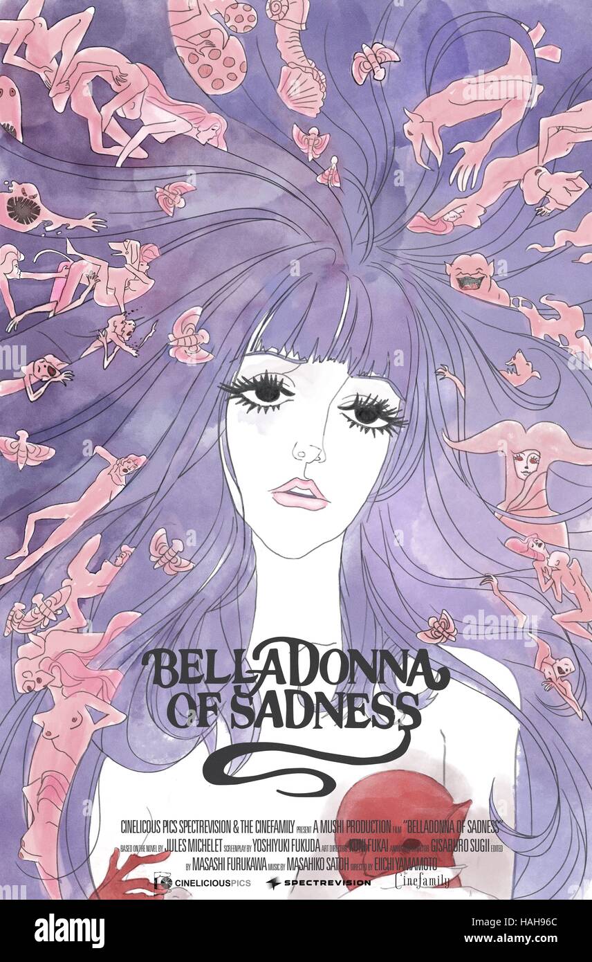 Belladonna of sadness poster hi-res stock photography and images - Alamy
