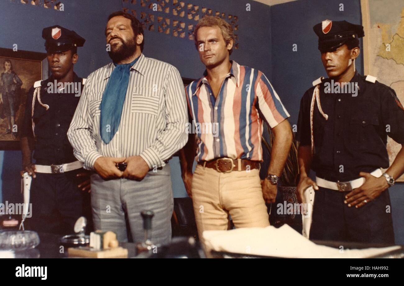 Piu forte, ragazzi!  All the Way Boys Year: 1972 - Italy Director: Giuseppe Colizzi Terence Hill , Bud Spencer Stock Photo