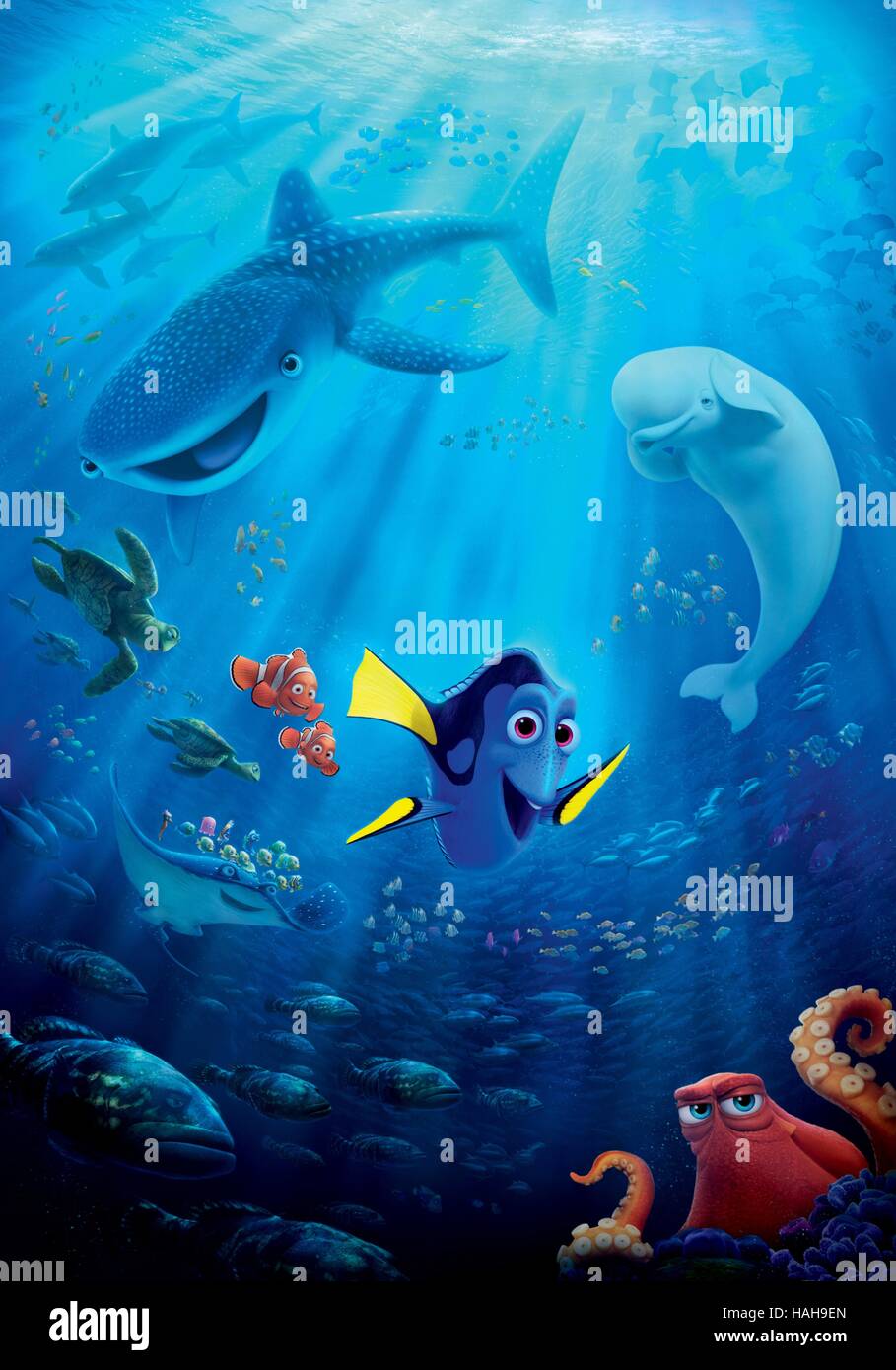 Work Dory Finding dory poster hi-res stock photography and images - Alamy