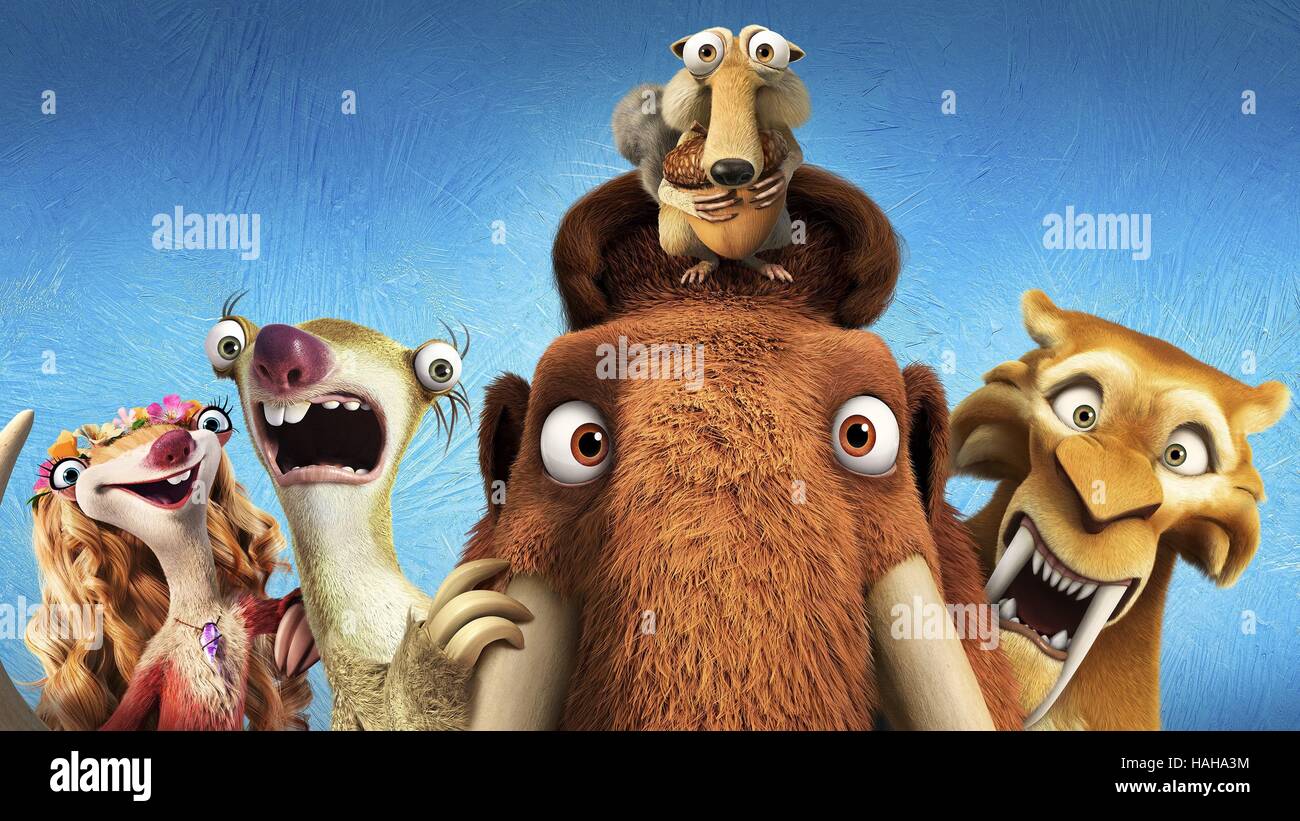 Ice Age: Collision Course  Year : 2016 USA Director :  Mike Thurmeier, Galen T. Chu  Animation Stock Photo