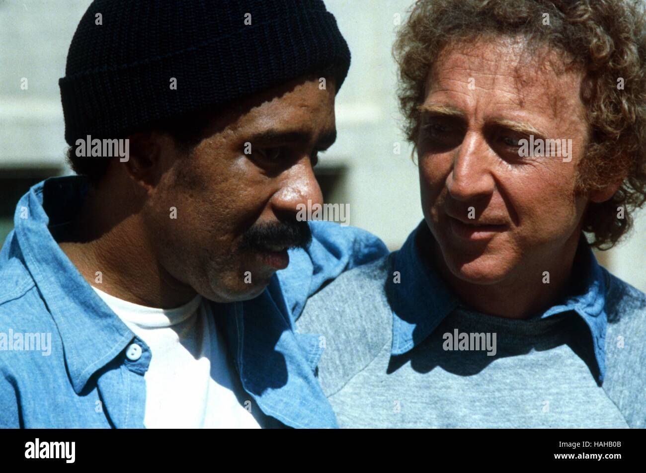 Stir Crazy Year : 1980 USA Director : Sidney Poitier Gene Wilder, Richard Pryor Stock Photo