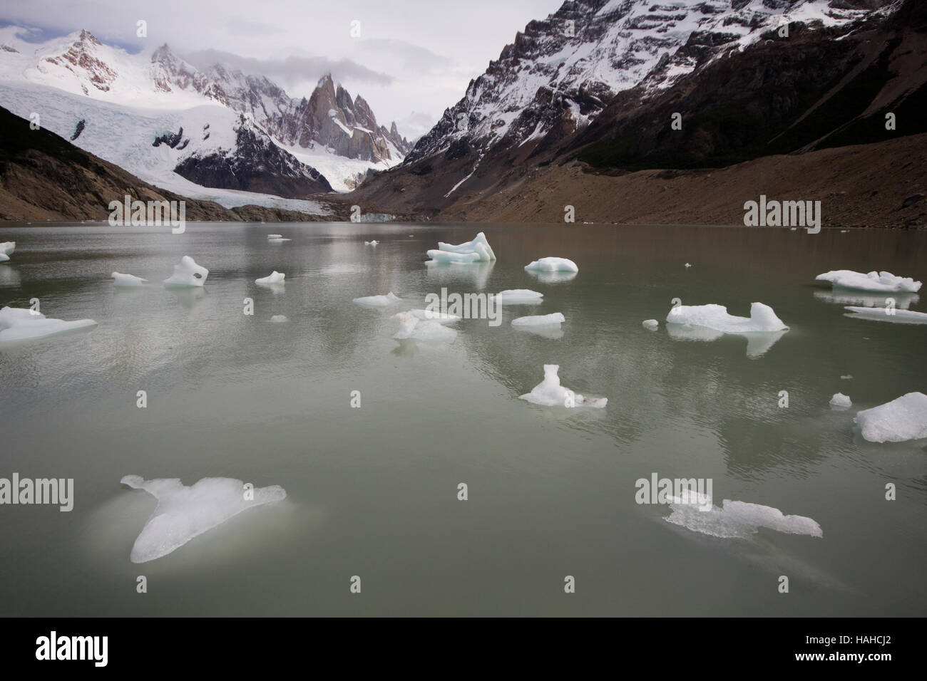 Lago torre viewpoint near El Chalten in Los Glaciares National Park ...