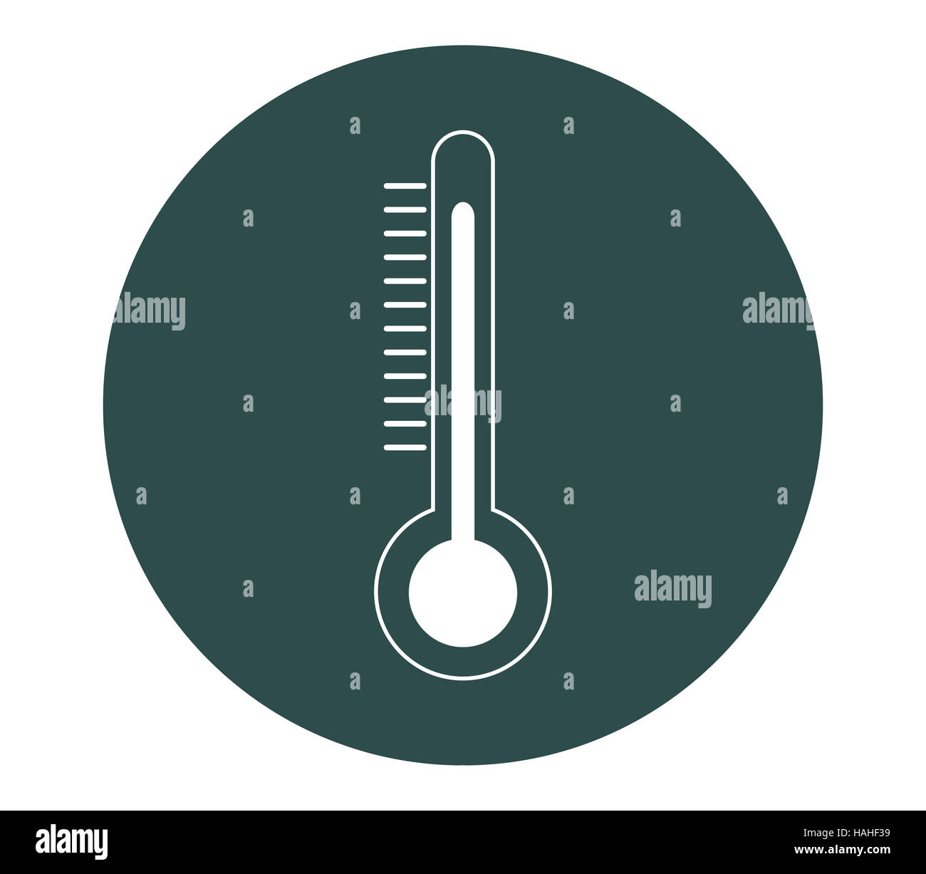 icon temperature thermometer Stock Photo - Alamy