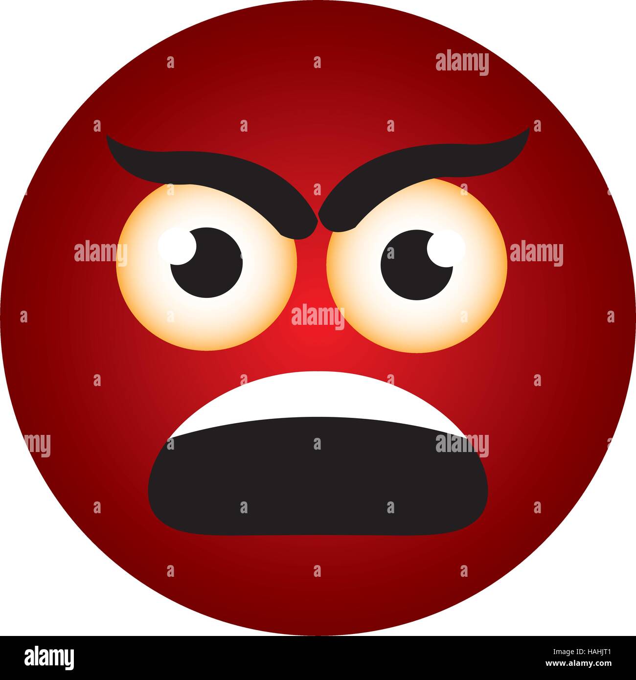 emoticon face expression isolated vector illustration design Stock ...