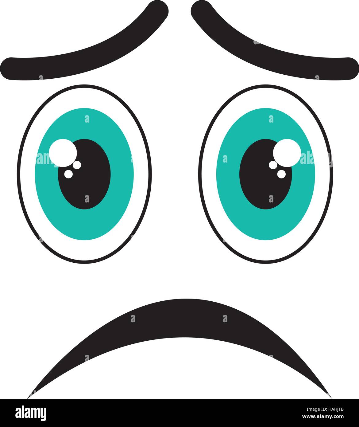 emoticon face expression isolated vector illustration design Stock ...