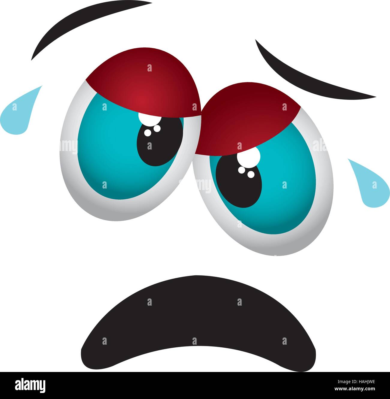 emoticon face expression isolated vector illustration design Stock ...