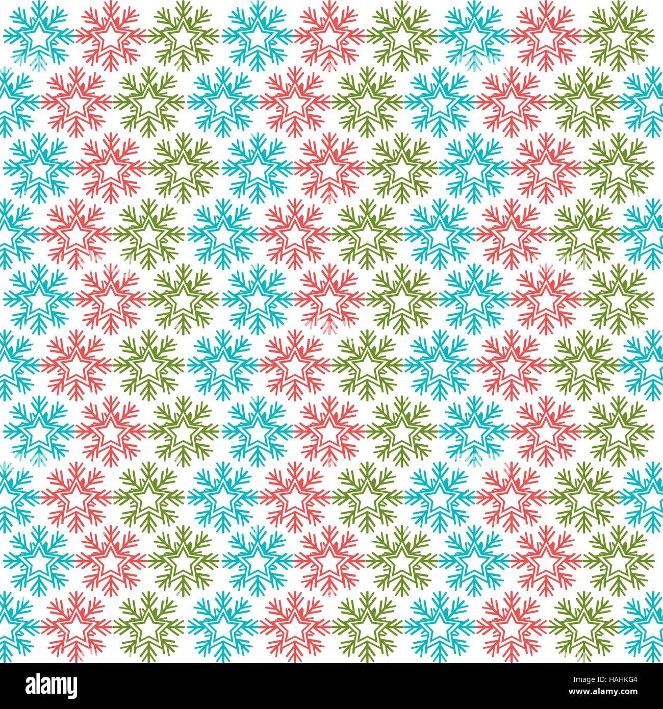 snowflakes pattern christmas background vector illustration design ...