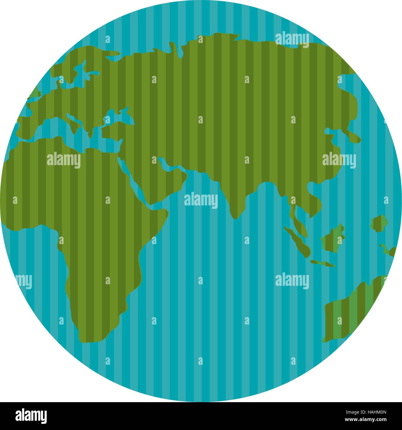 world planet earth map vector illustration design Stock Vector Image ...