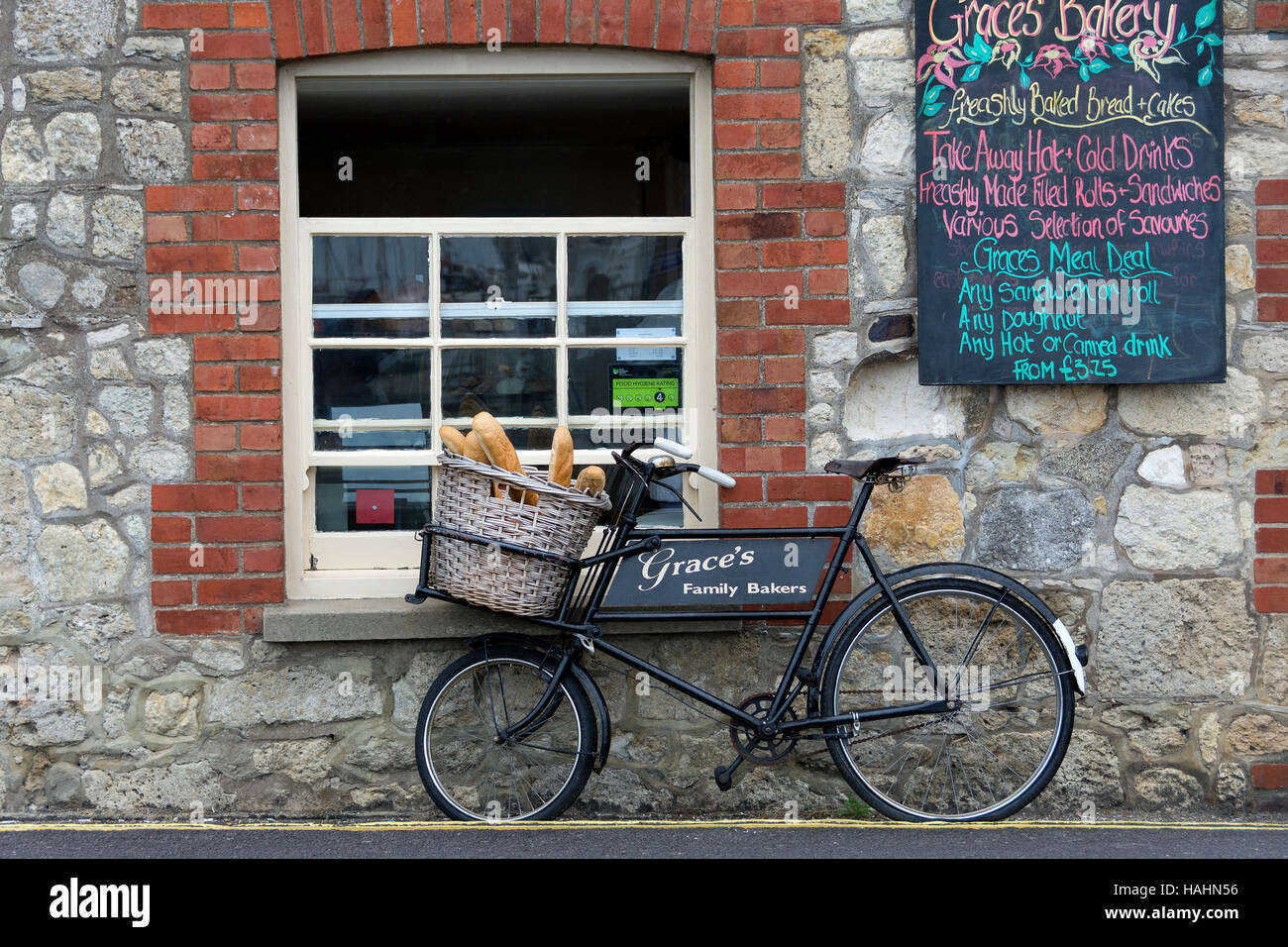 Bread delivery bike hires stock photography and images Alamy