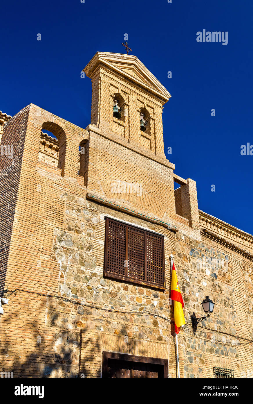 Synagogue of El Transito in Toledo, Spain. Now it is a museum. Stock Photo