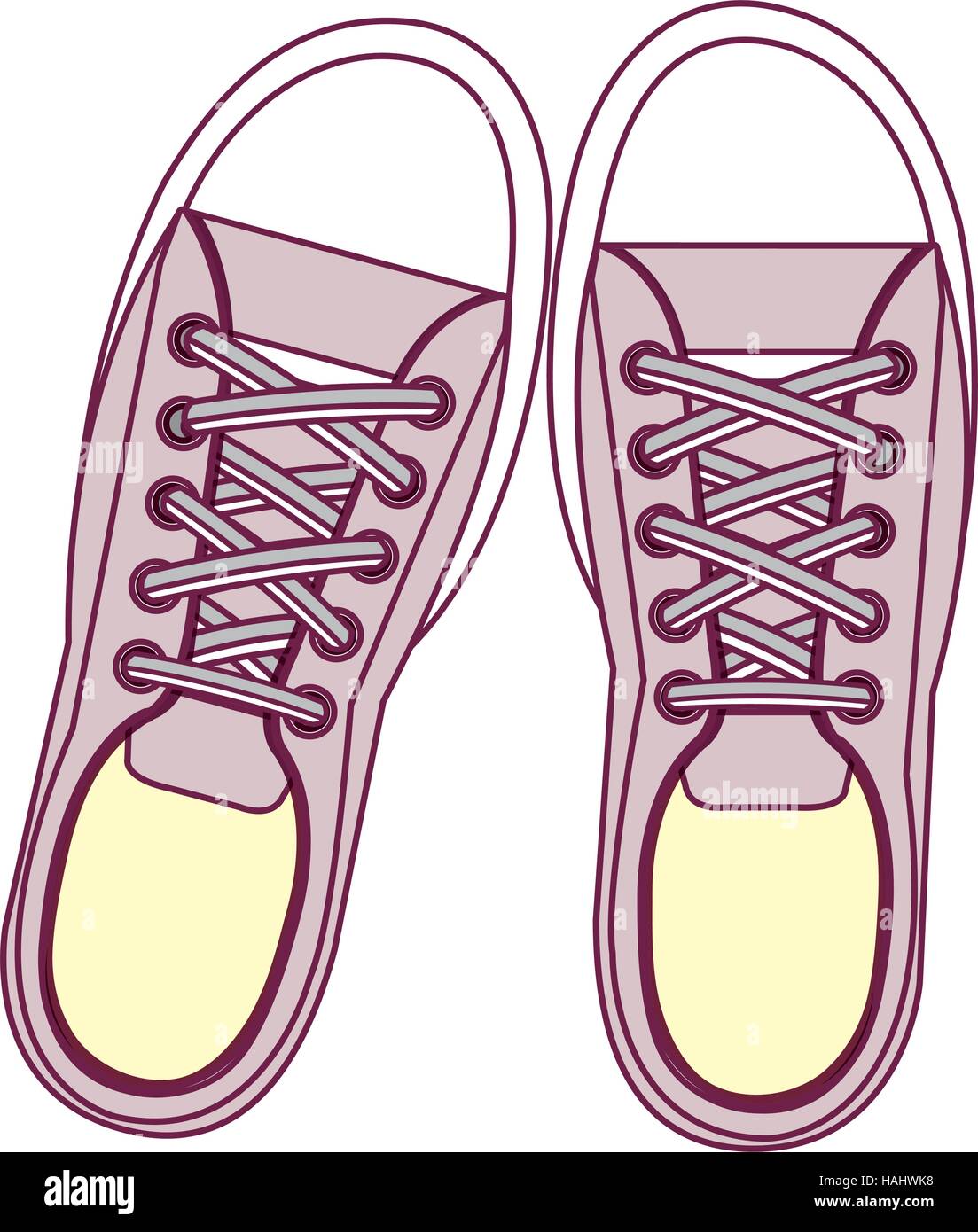 young people fashion shoes vector illustration design Stock Vector Image &  Art - Alamy