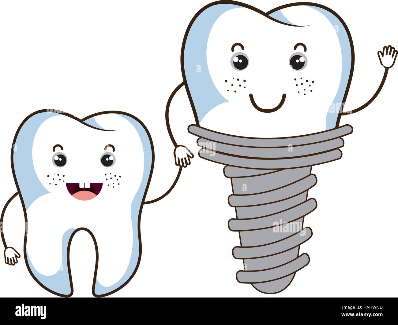 Dental care tooth character vector illustration design Stock Vector ...