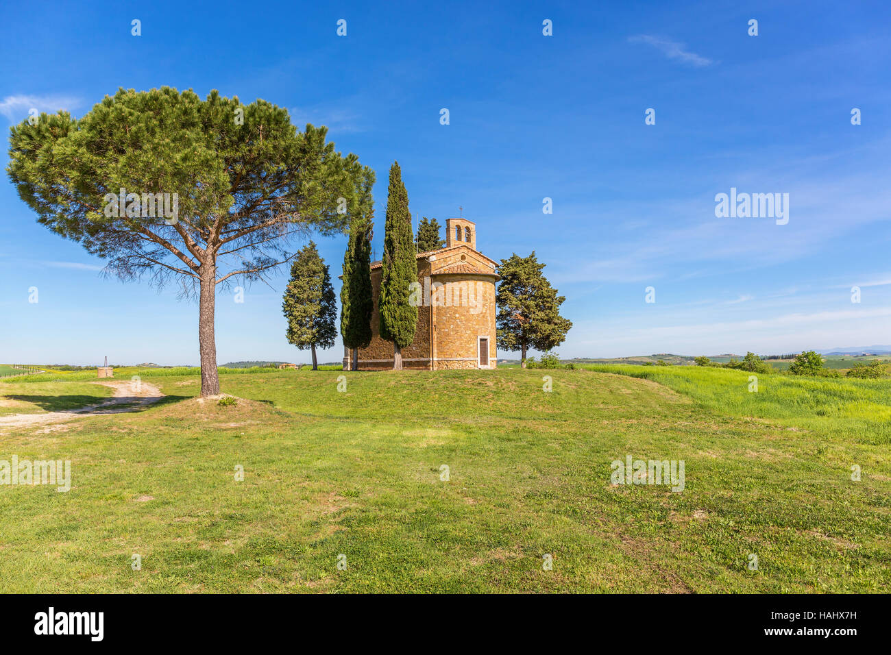 Cappella della Madonna di vita locate in Tuscany, Italy Stock Photo