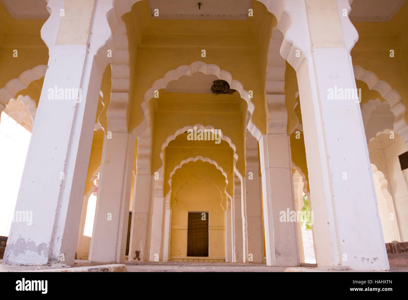 Different views of the magical Mehrangarh Fort. Jodhpur, Rajasthan. India Stock Photo