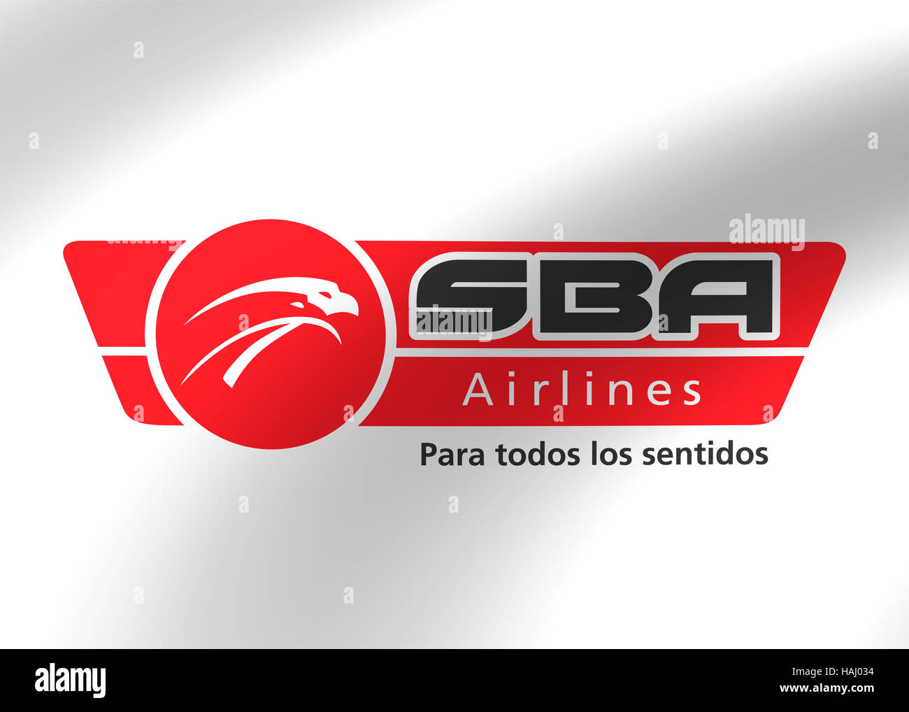 SBA Airlines logo Stock Photo