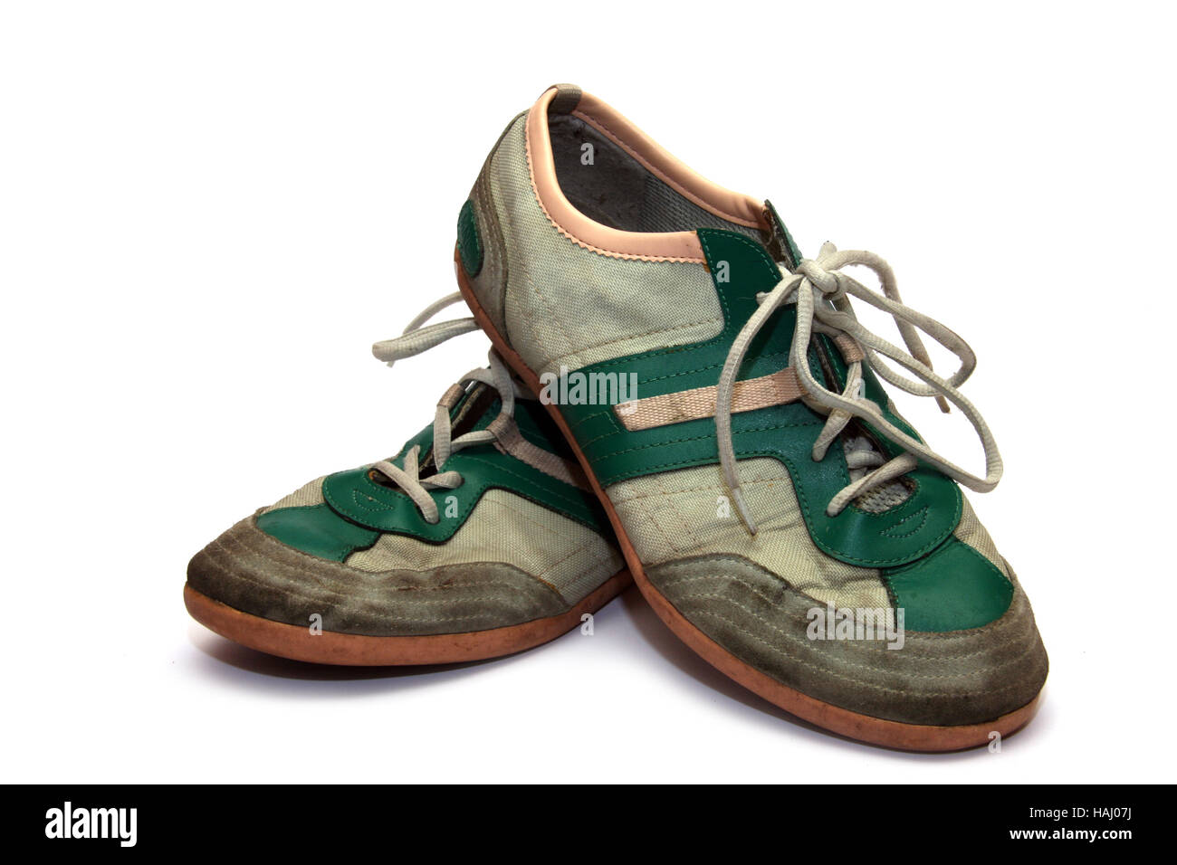 Retro sneakers Stock Photo