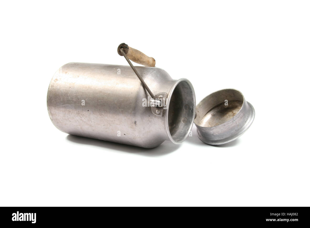 old milk can Stock Photo