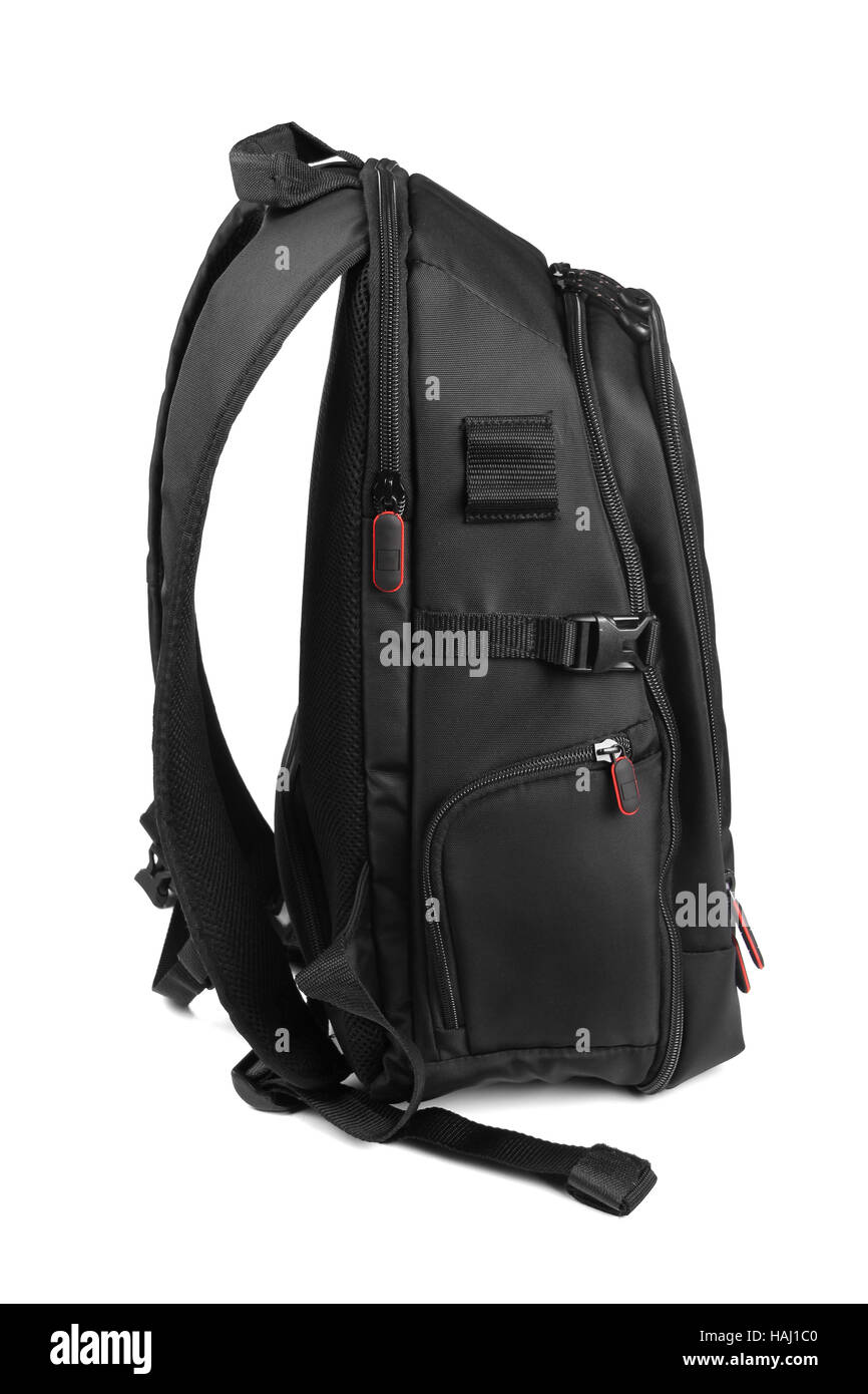 black backpack Stock Photo