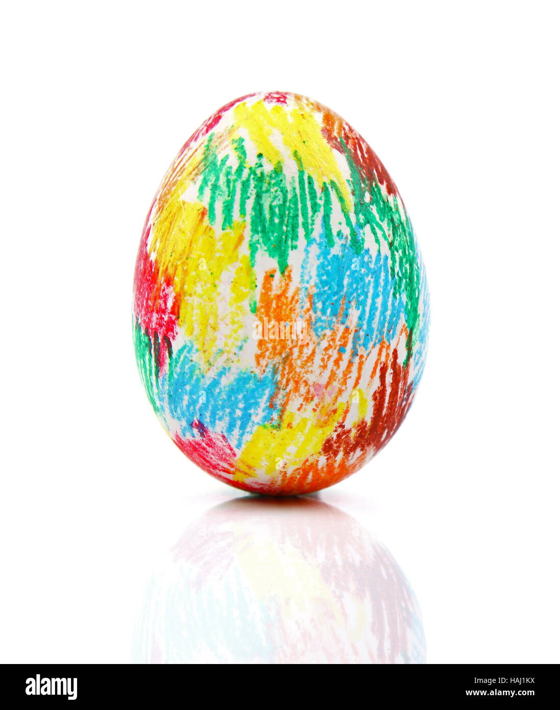colorful easter egg Stock Photo