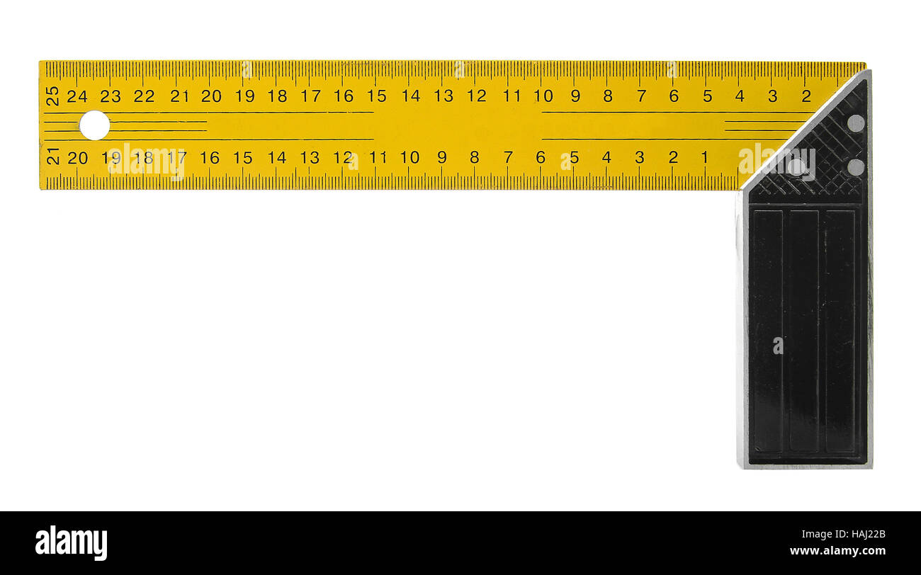 Right angle measuring tool outlet