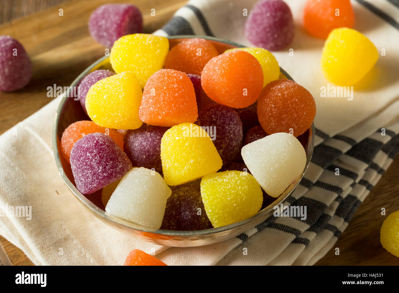 Sugary Sweet Holiday Gum Drops with Fruity Flavor Stock Photo Alamy